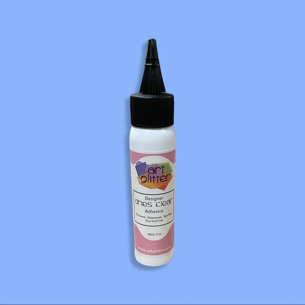 Art Glitter Dries Clear Adhesive Glue - 2 oz liquid